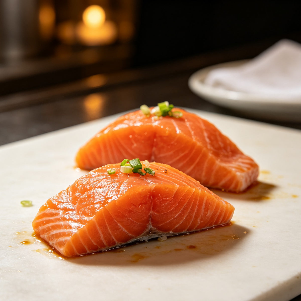 Fresh Wild Salmon Fillets