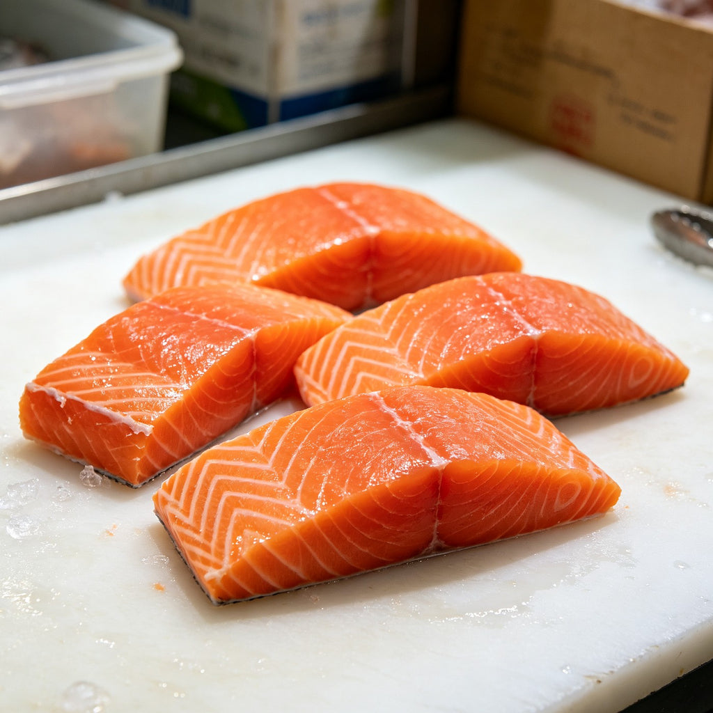 Fresh Wild Salmon Fillets