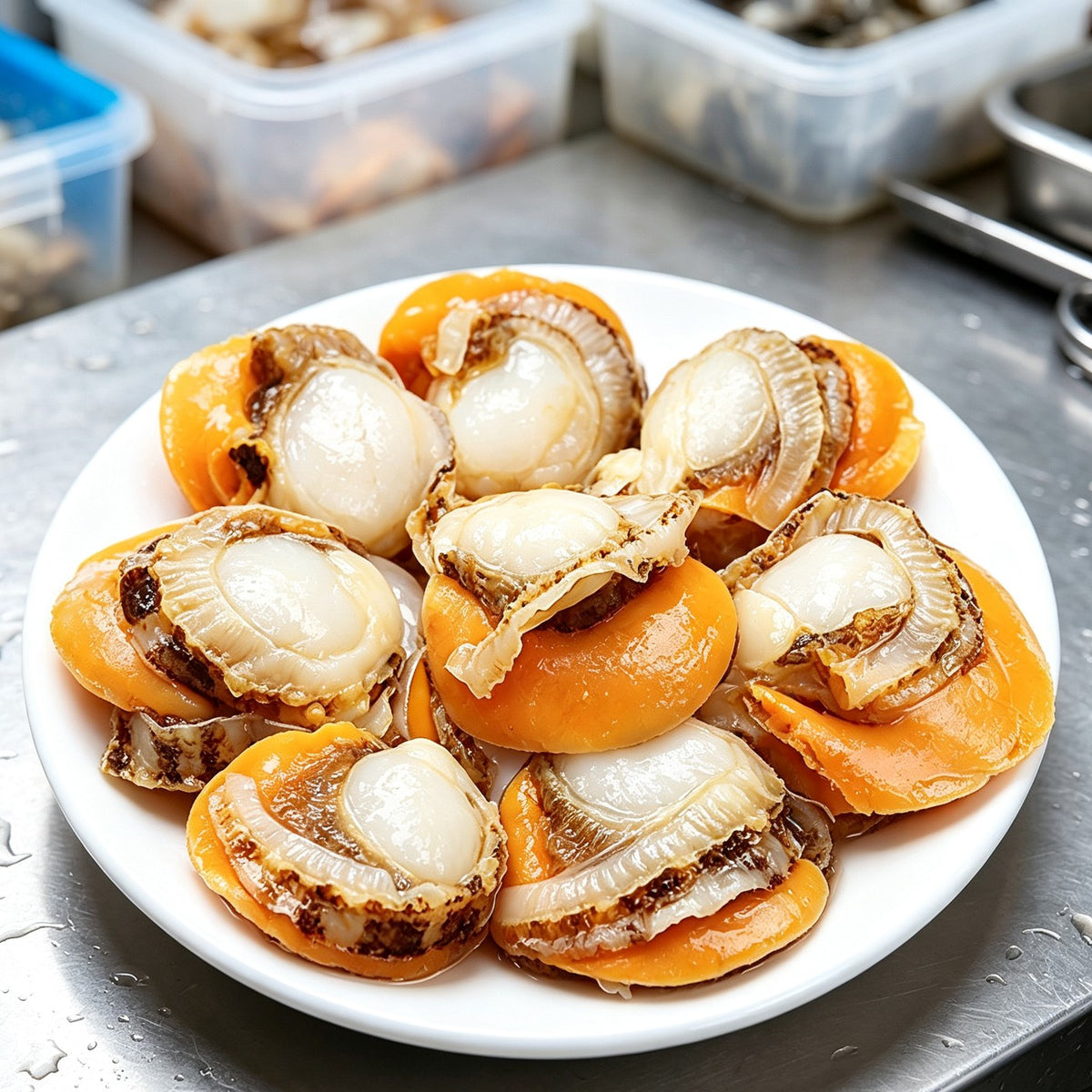 Plump Fresh Scallops