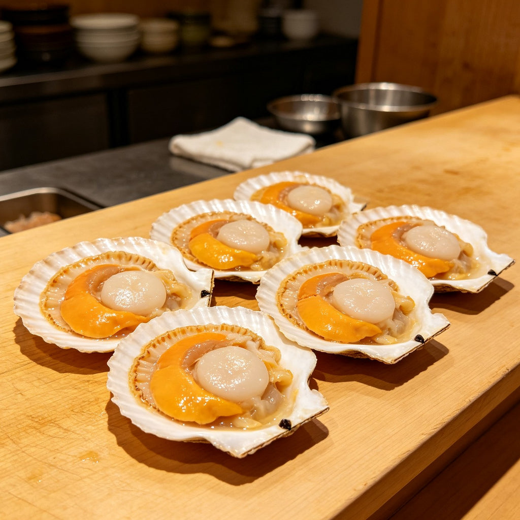 Plump Fresh Scallops