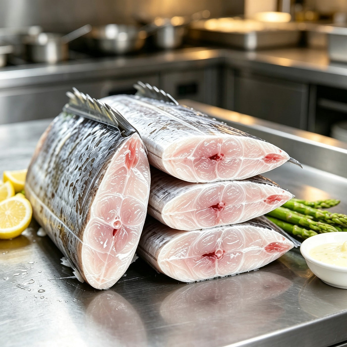 Grilled Sea Bass Fillets